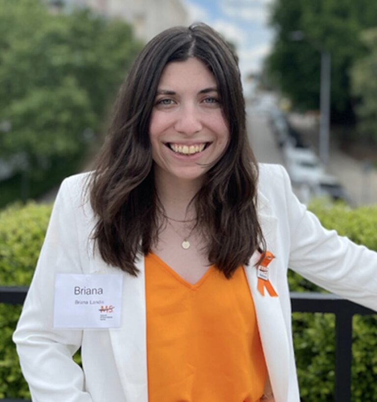 Brianna Landis multiple sclerosis advocate podcast episode about MS advocacy