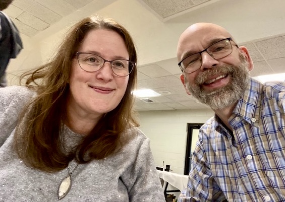 Dan and Jennifer Digmann smile together in 2026 after nearly three decades of living with Multiple Sclerosis.